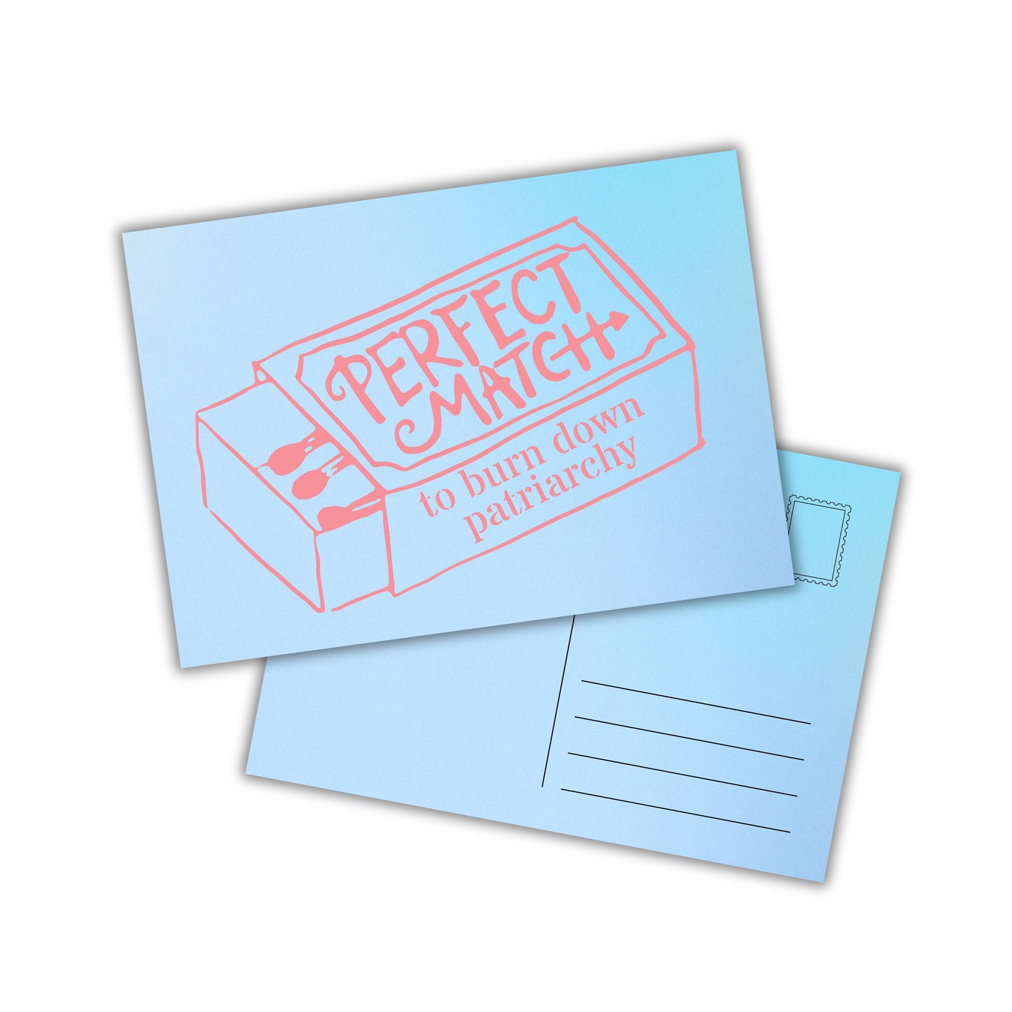 Postkarte PERFECT MATCH