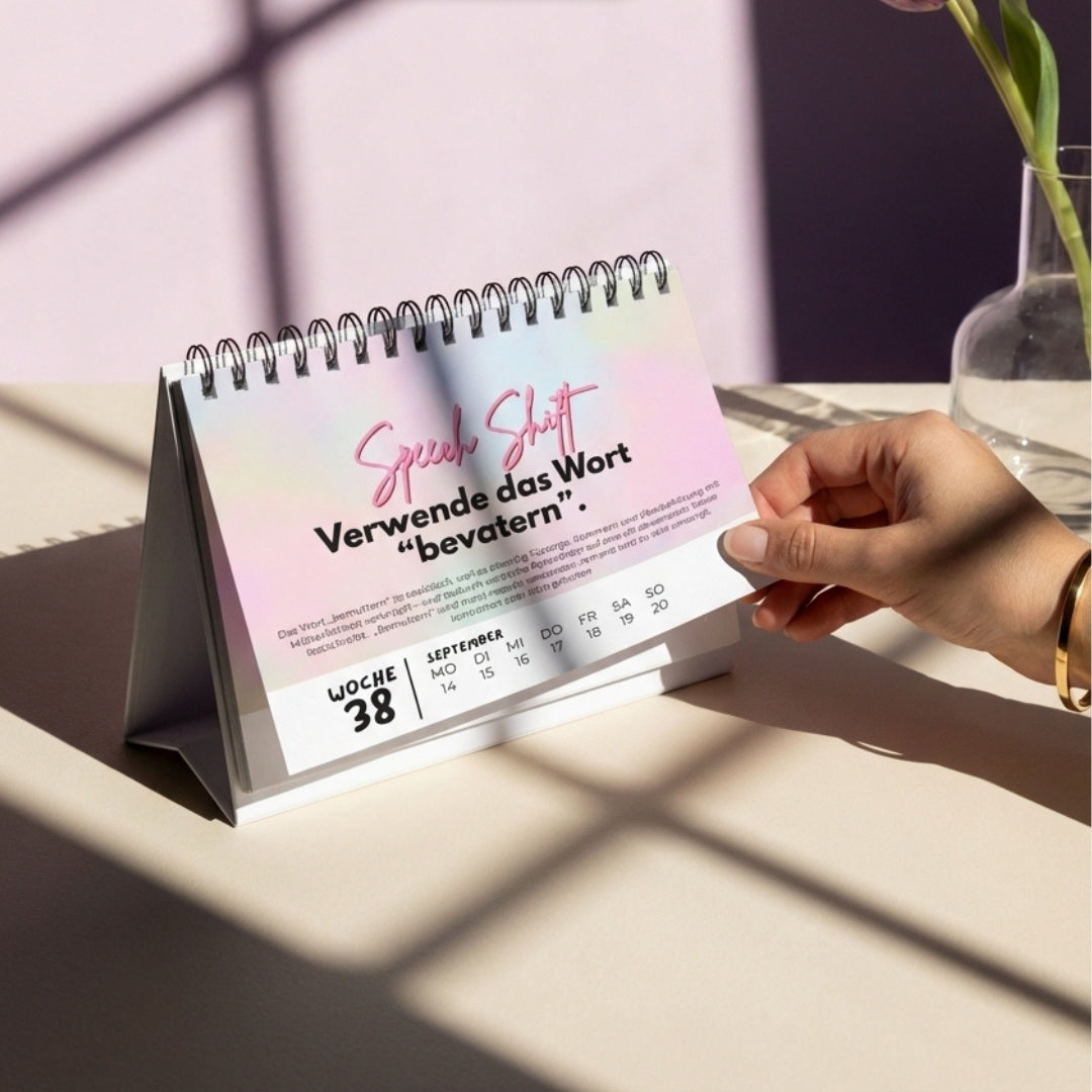 Wochen-Tischkalender 2026/27