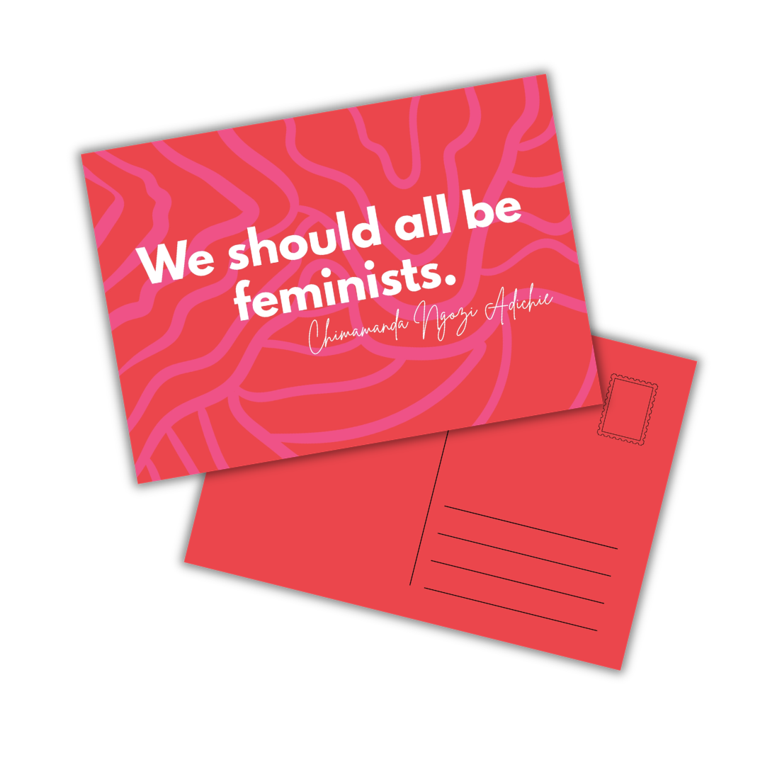 Postkarte BE FEMINISTS