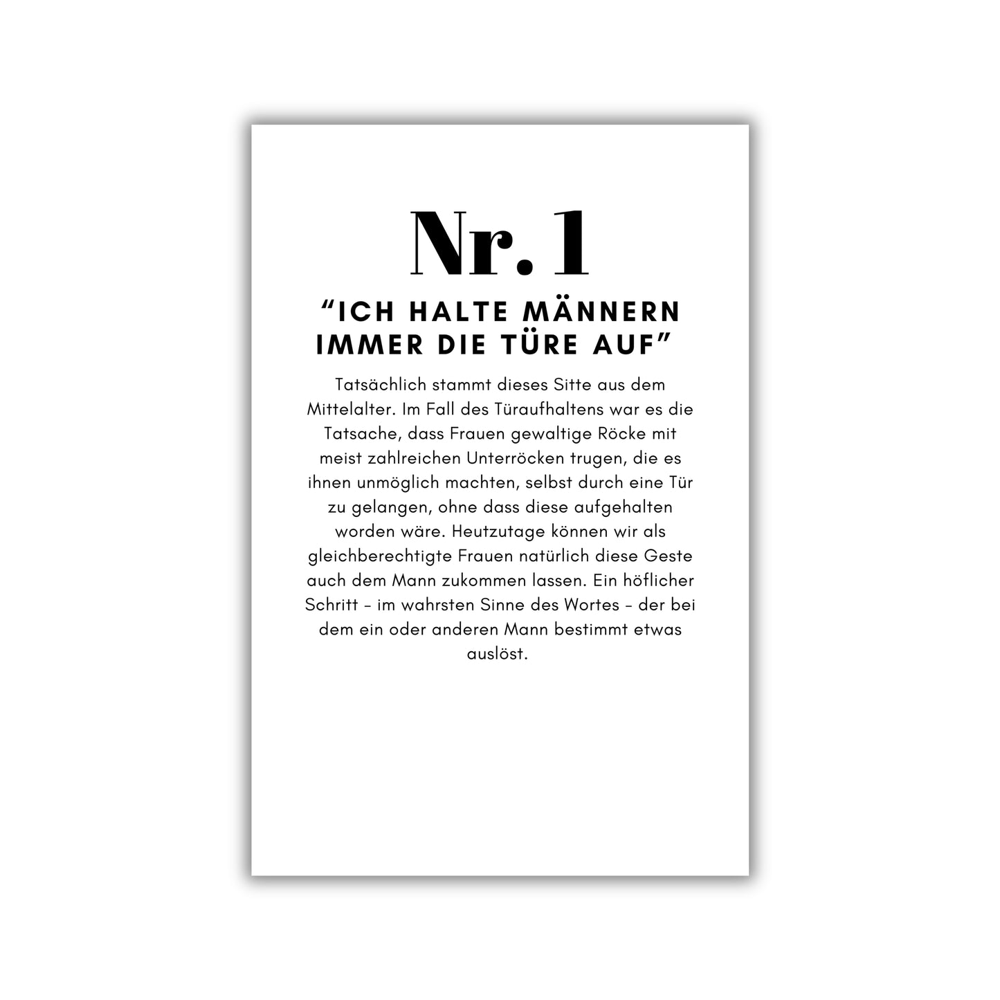 The daily dose of feminism