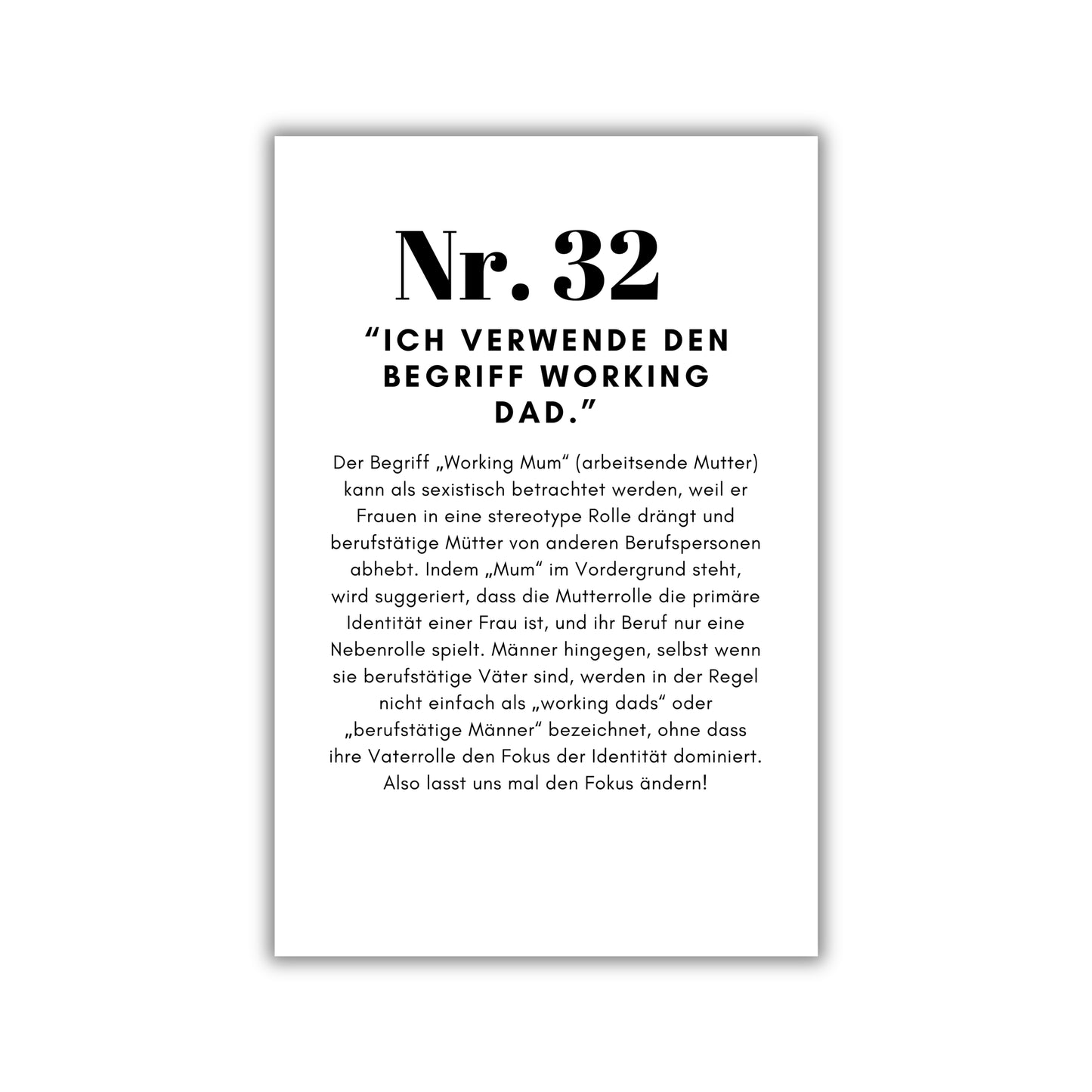 The daily dose of feminism