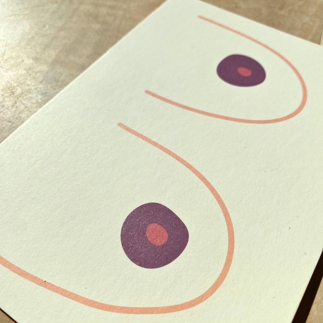 Postkarte BOOBS