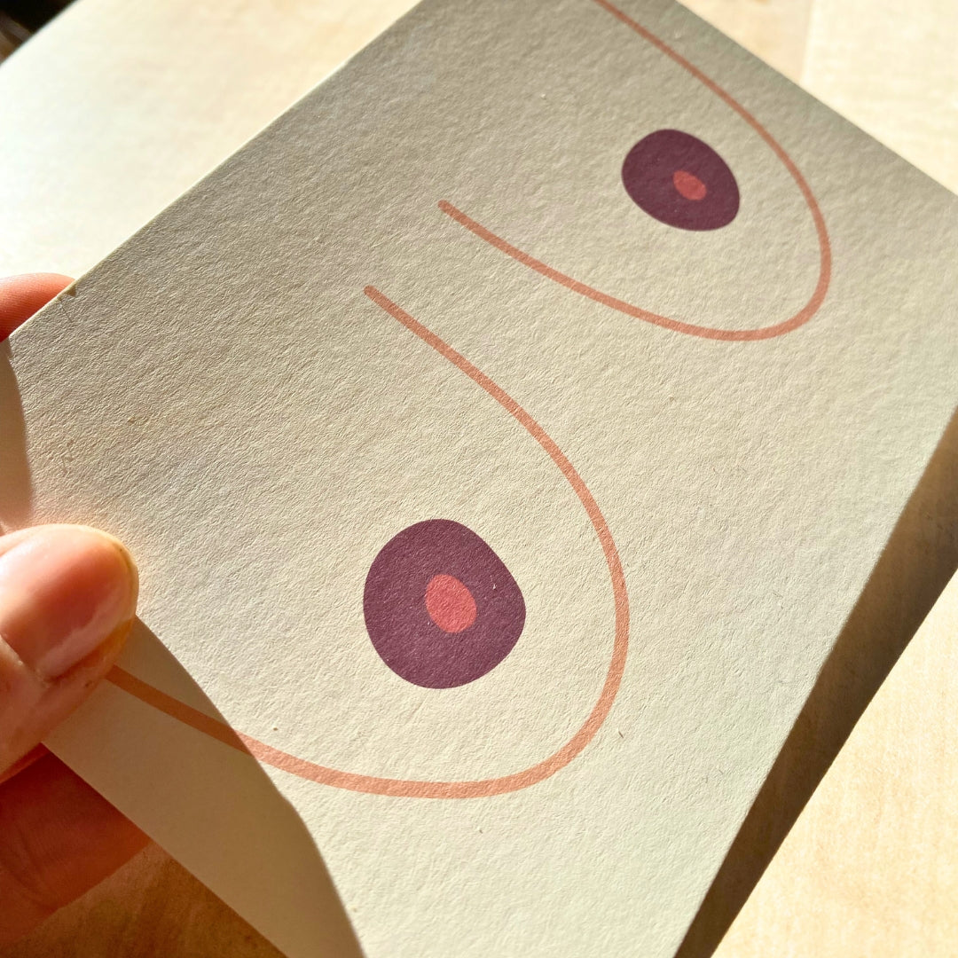 Postkarte BOOBS