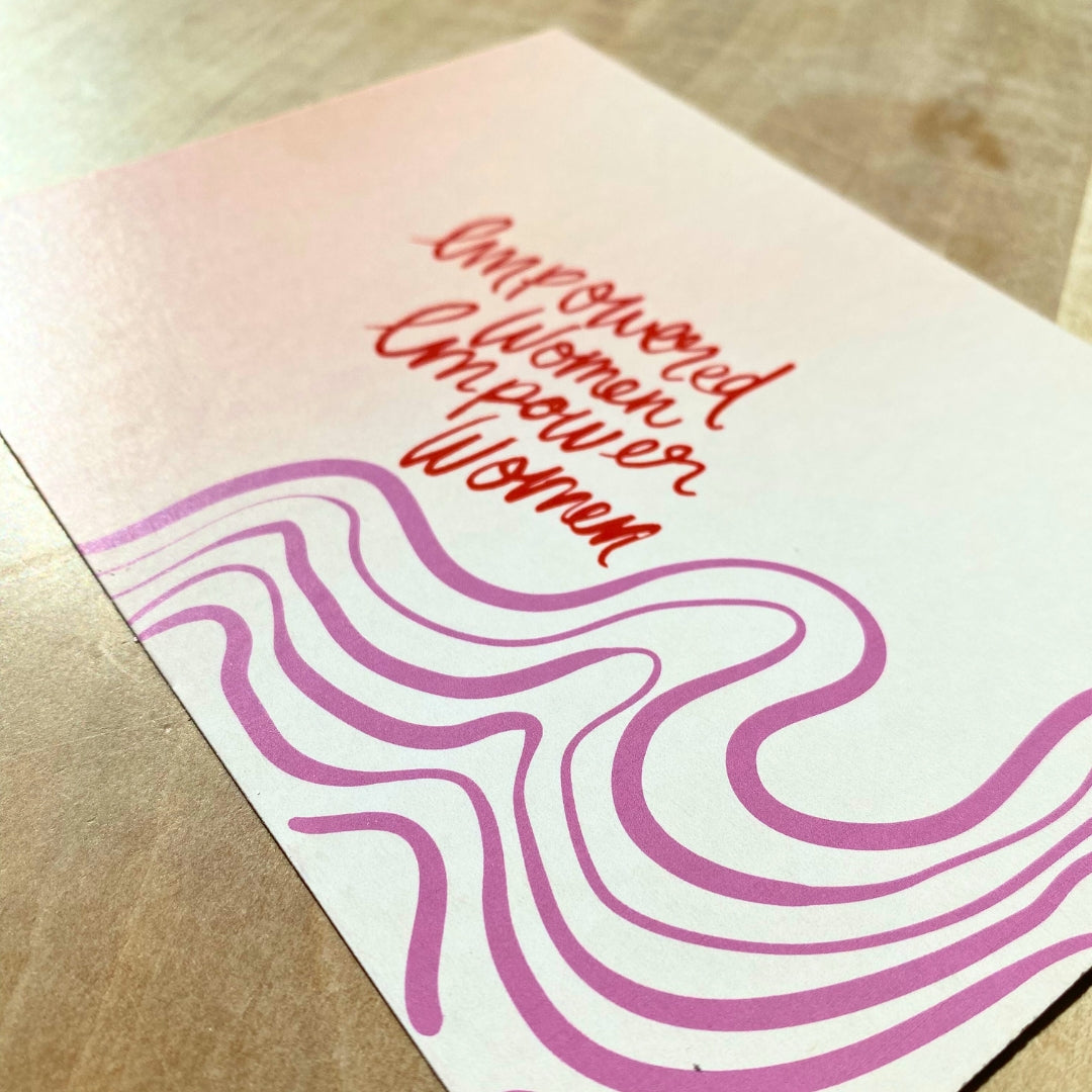 Postkarte EMPOWERED WOMEN