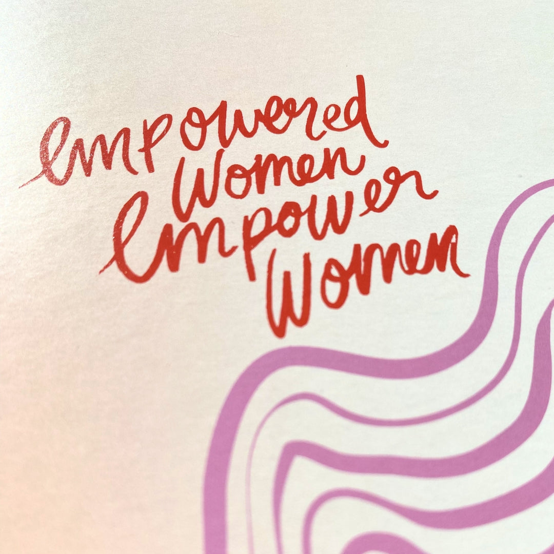 Postkarte EMPOWERED WOMEN