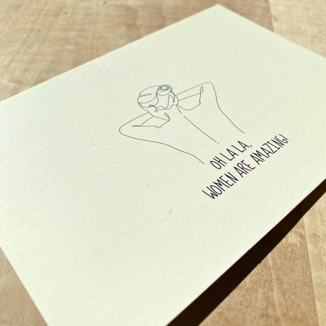 Postkarte OH LALA