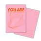 Postkarte YOU ARE MY HEROINE