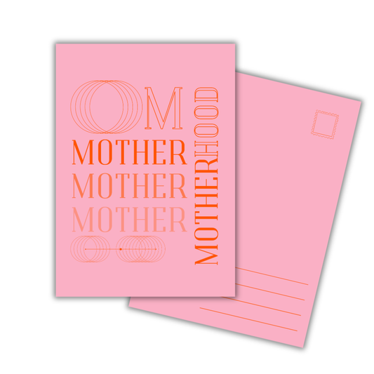 Postkarte MOTHERHOOD