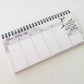 Wochen-Organizer (undatiert)