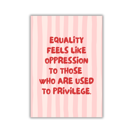 POSTER EQUALITY