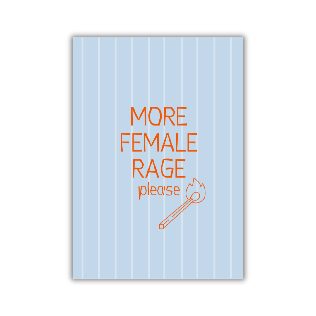 POSTER MORE FEMALE RAGE