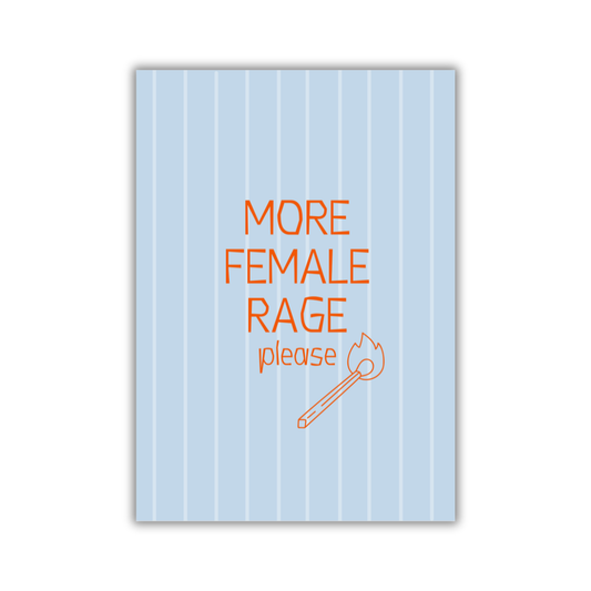 POSTER MORE FEMALE RAGE