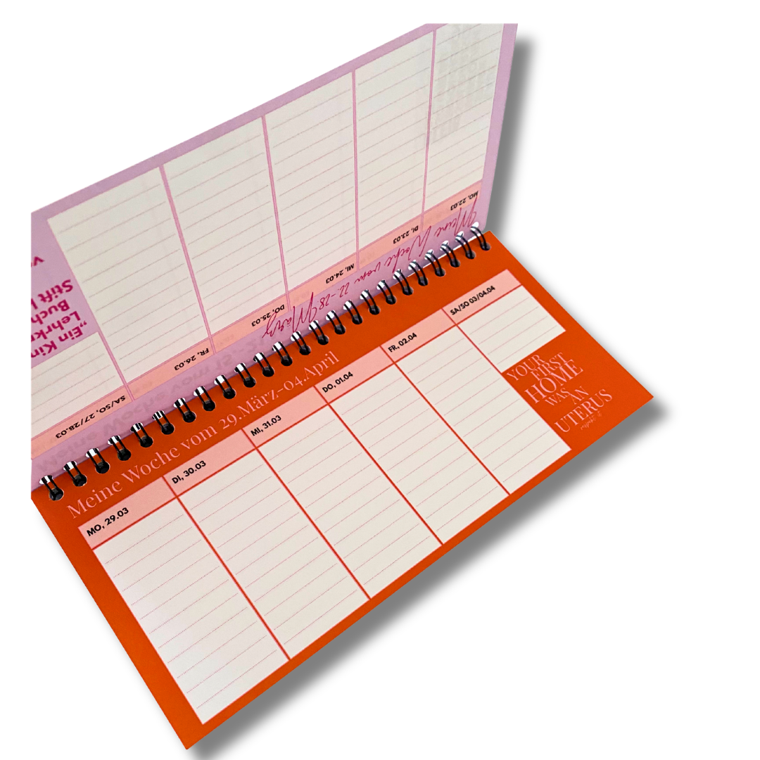 Wochenorganizer - SJ 26/27 (August-Juli)