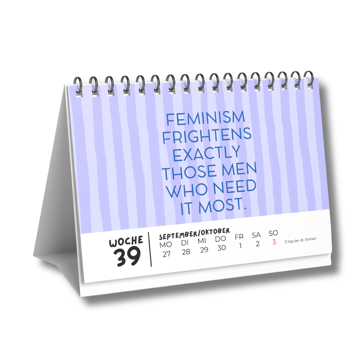 Wochen-Tischkalender 2027