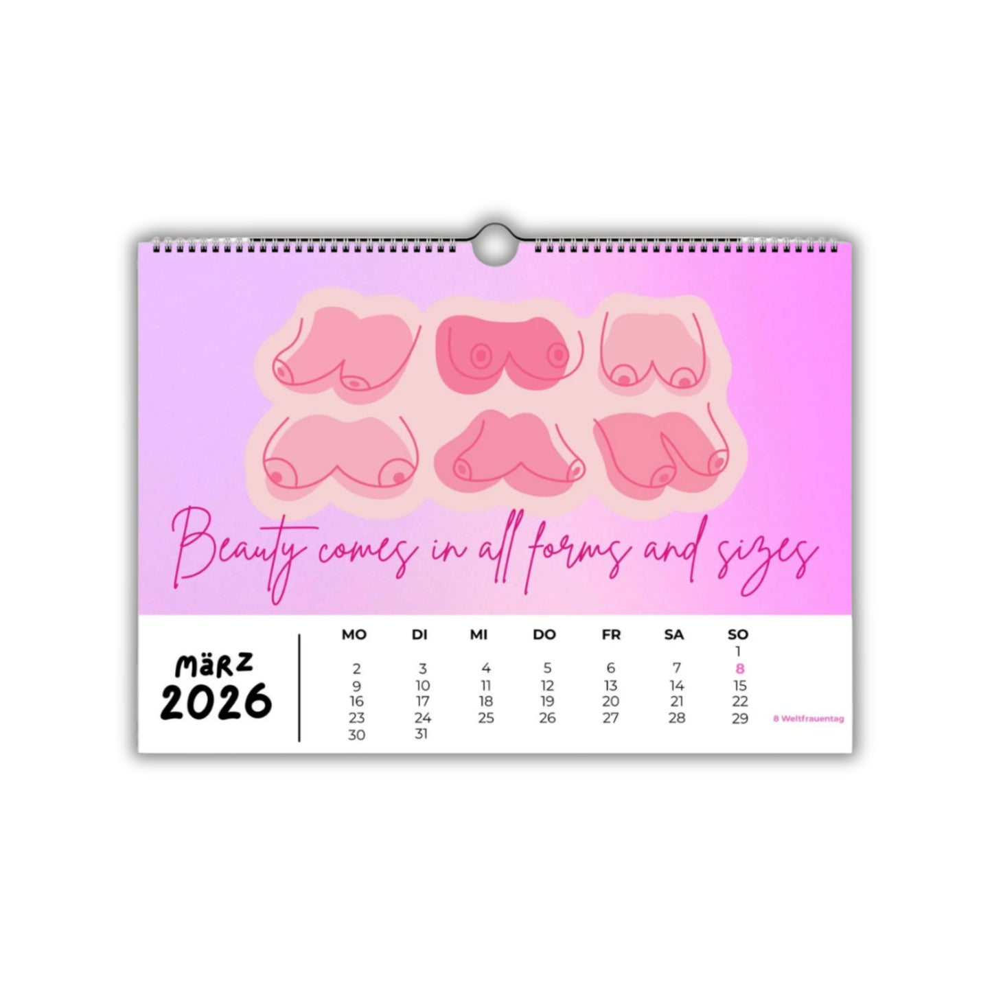 Feministischer Wandkalender - A4