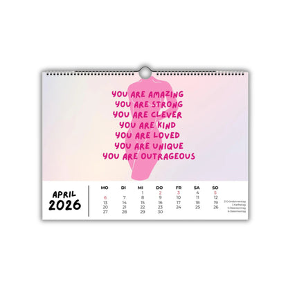 Feministischer Wandkalender - A4