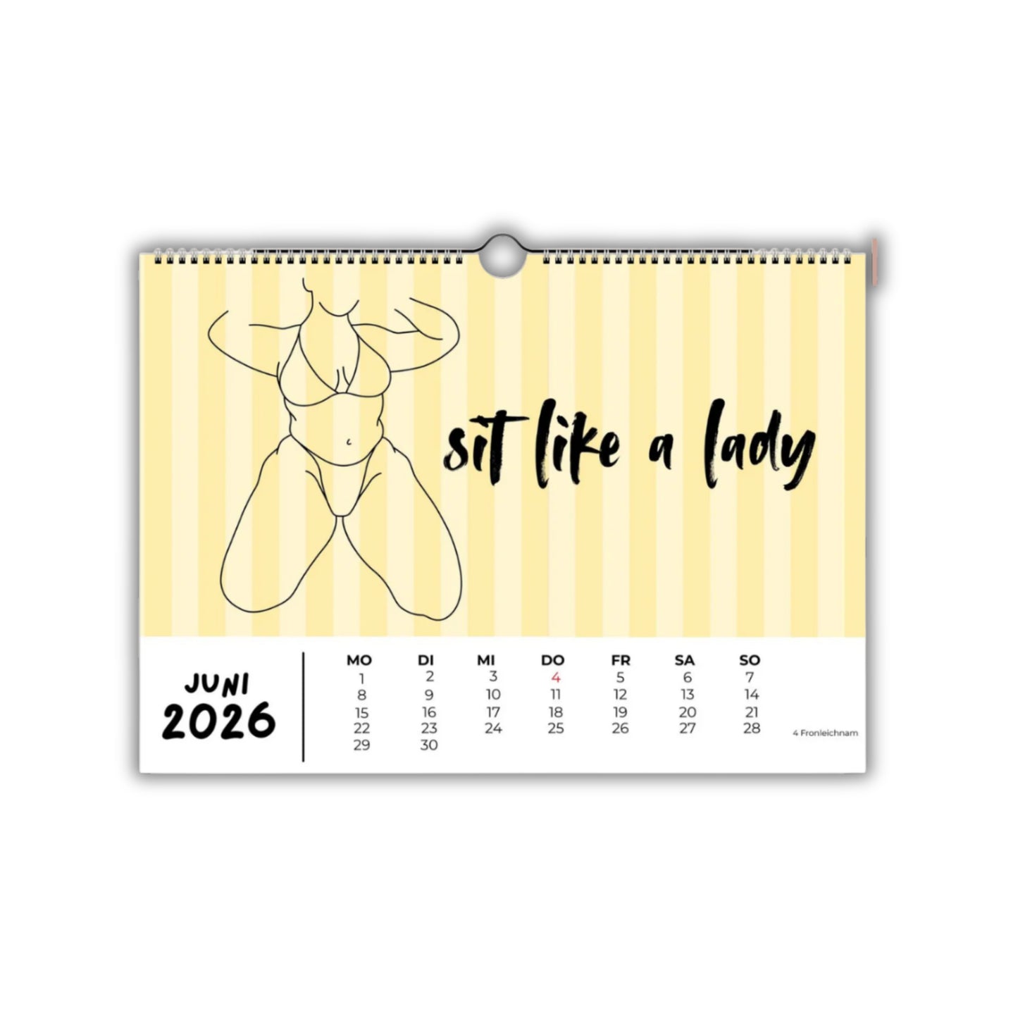 Feministischer Wandkalender - A4