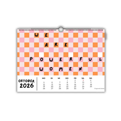 Feministischer Wandkalender - A4