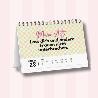 7+3 Wochentischkalender 2026