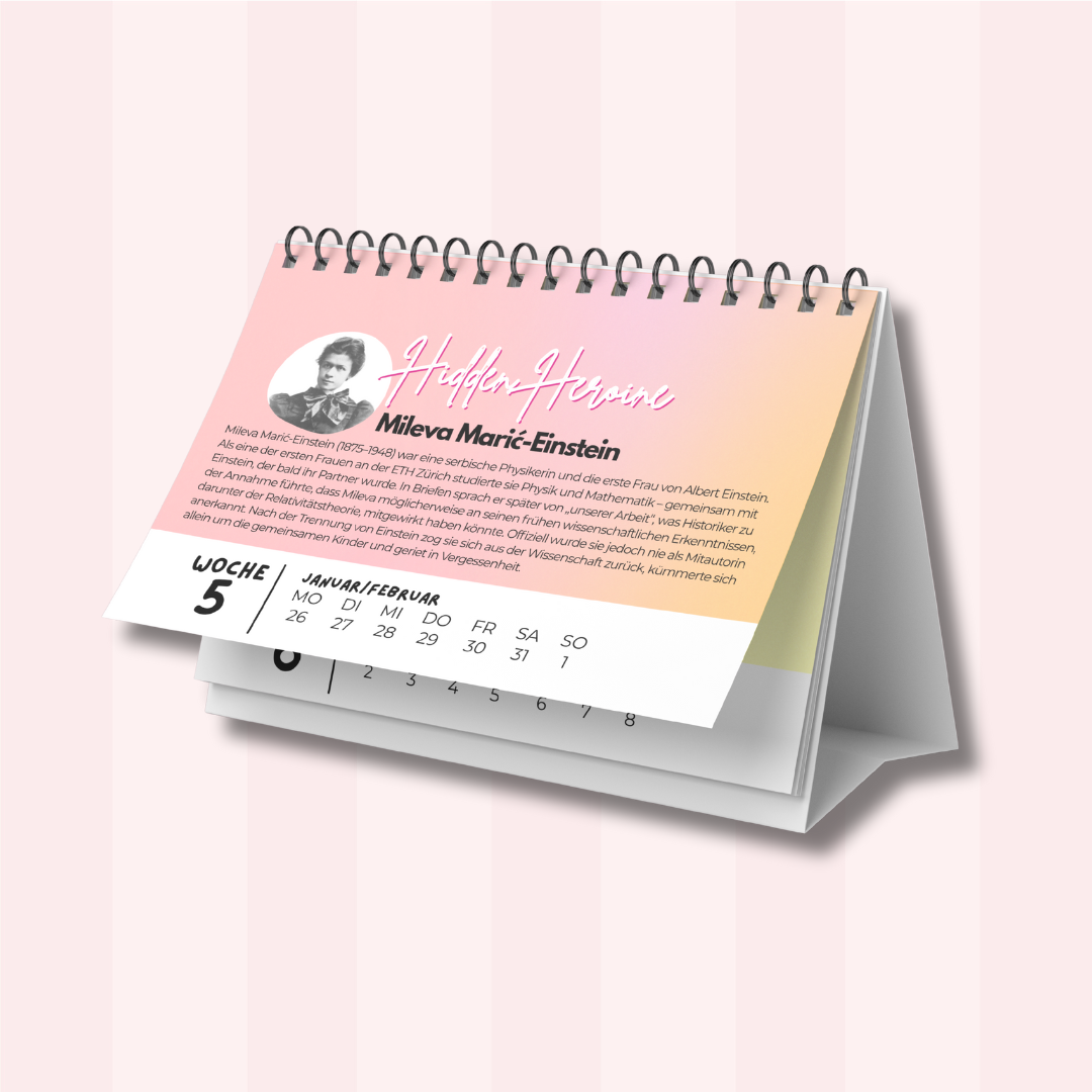 7+3 Wochentischkalender 2026