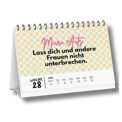 Wochen-Tischkalender