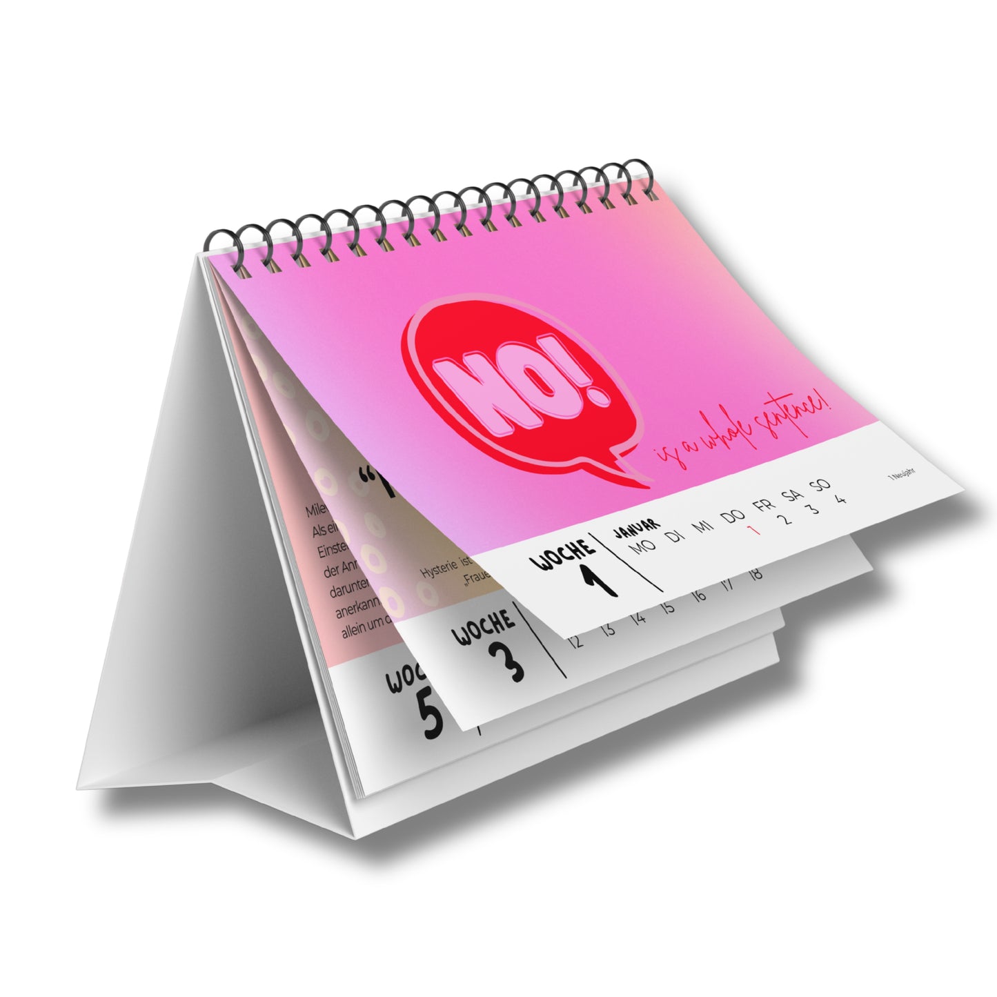 Wochen-Tischkalender