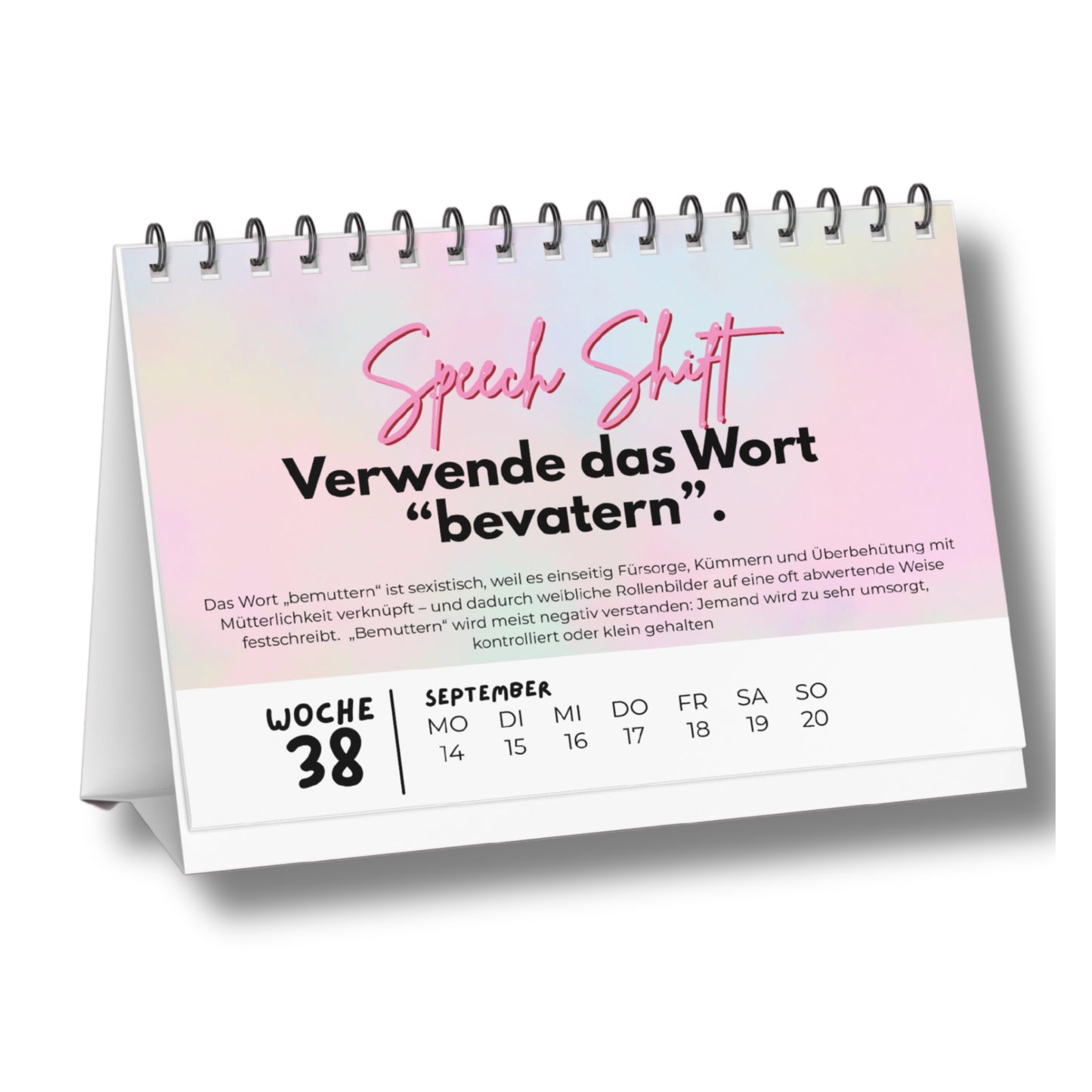 Wochen-Tischkalender