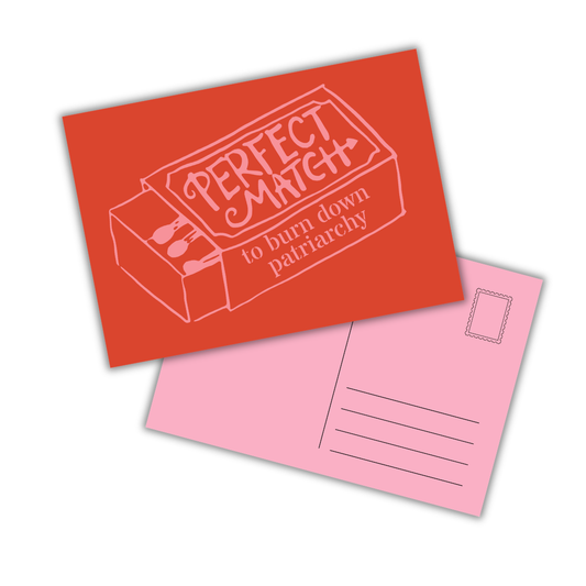 Postkarte PERFECT MATCH