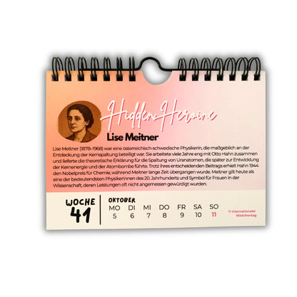 Mini-Wochenkalender für die Wand