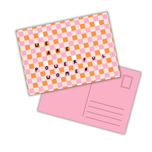 Postkarte POWERFUL WOMEN