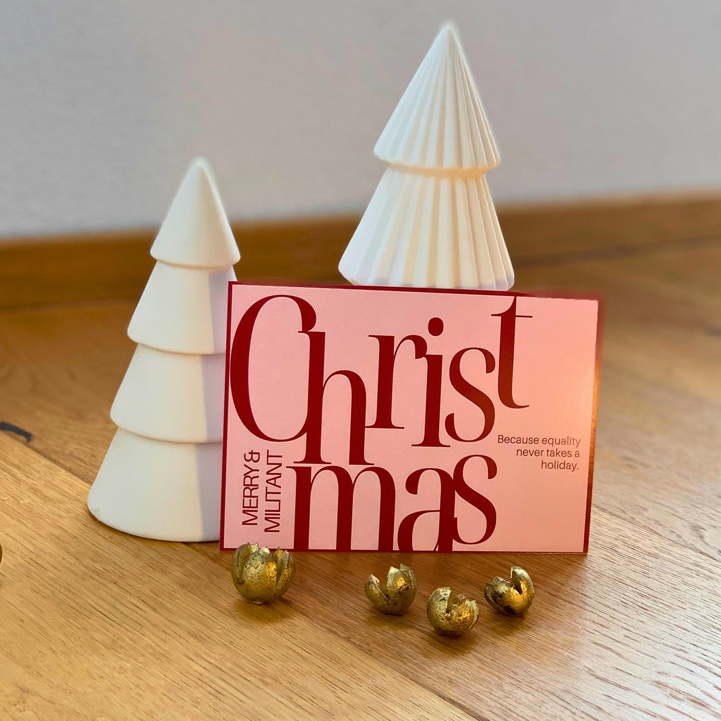 Karte "Merry and Militant"