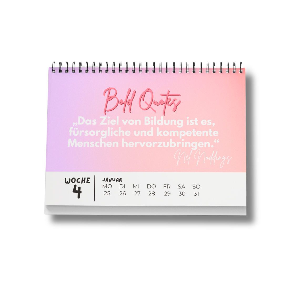 LEHRER*INNEN-Wochenkalender SJ 26/27