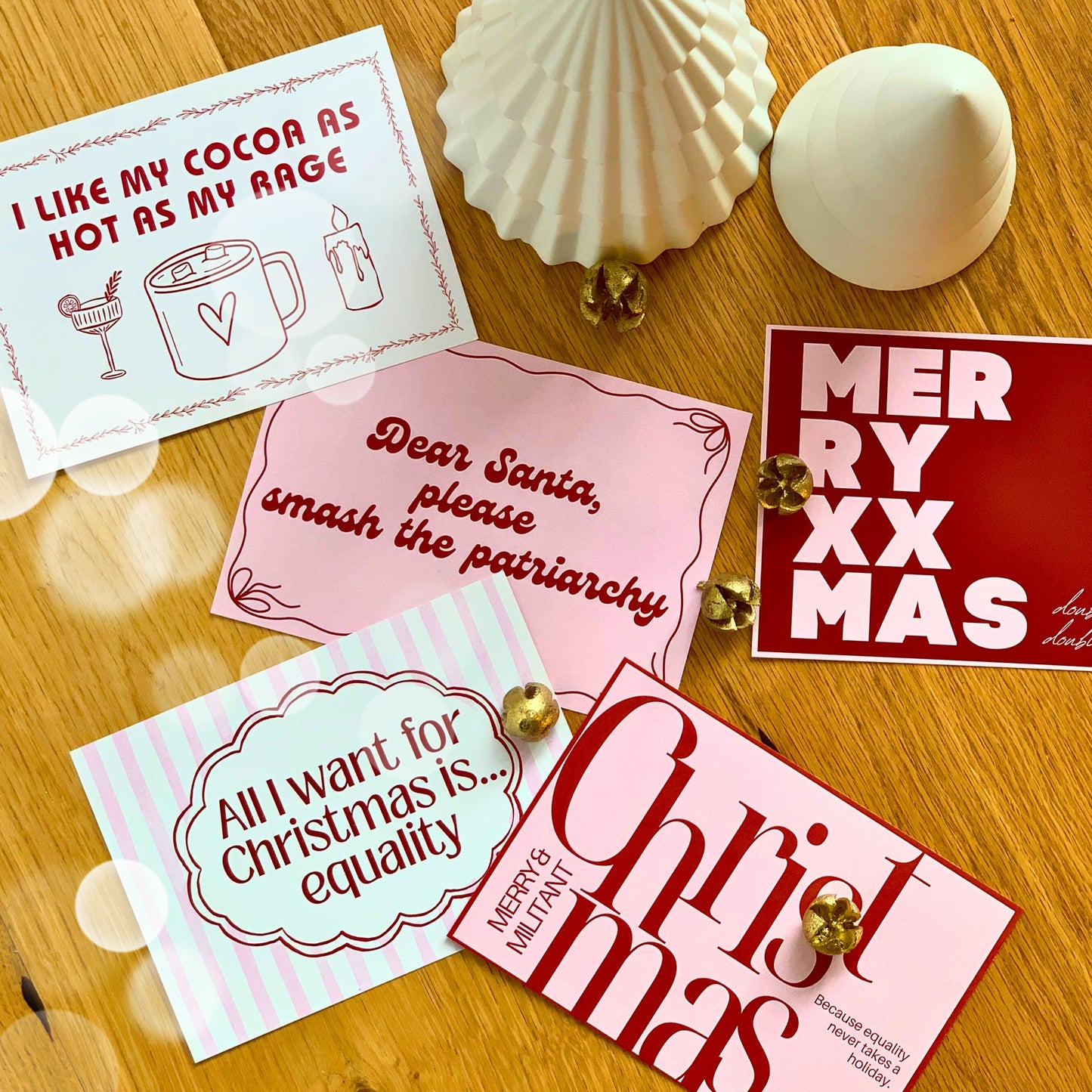 Weihnachtskarten Set