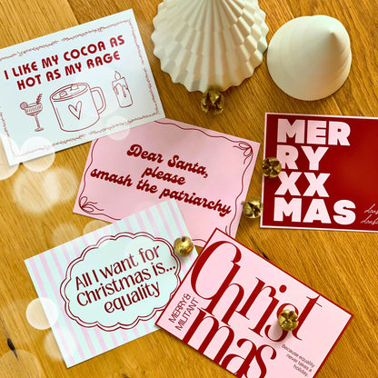 Weihnachtskarten Set