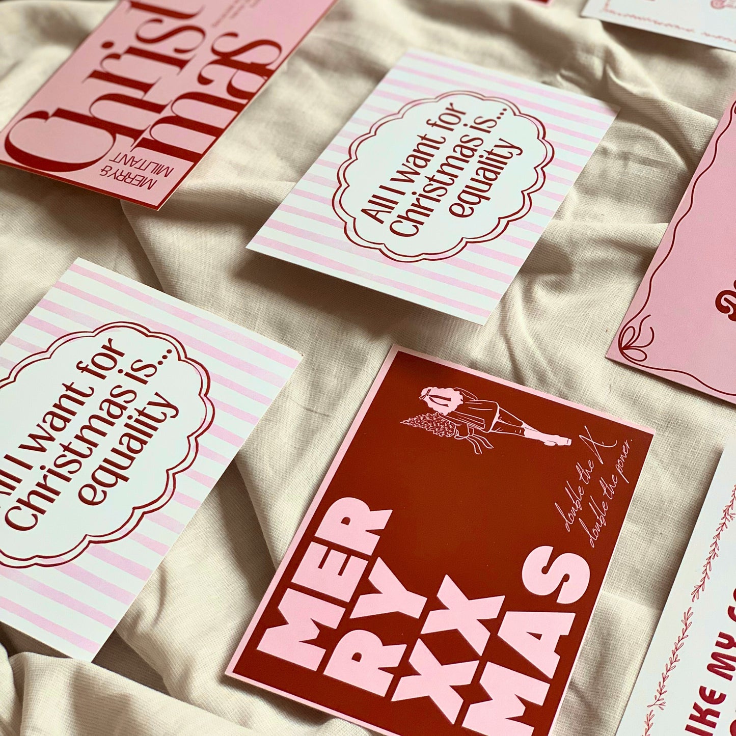 Weihnachtskarten Set